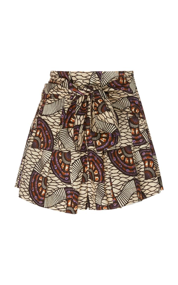 Moda Operandi Ulla Johnson Paloma Cotton High Waisted Short Size: 0