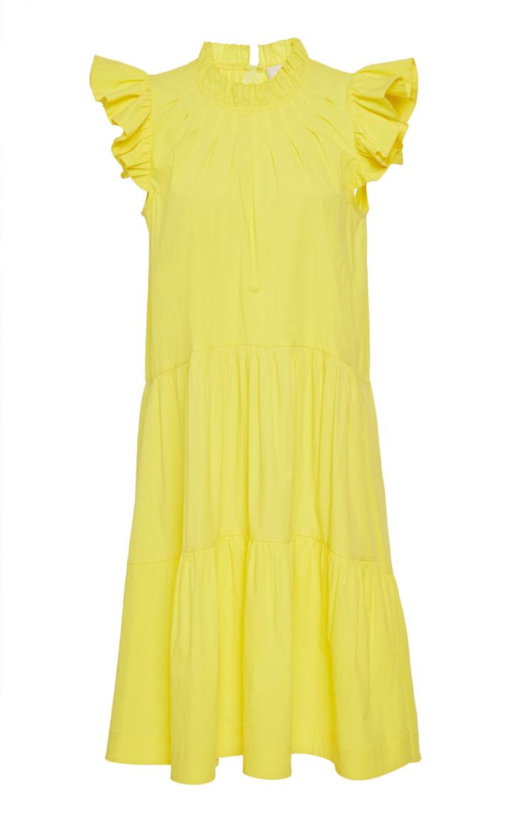 Sea Tabitha Ruffled Cotton-blend Dress