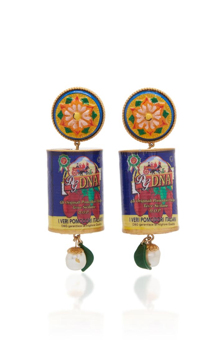 Dolce & Gabbana Maiolica Barattoli Earrings