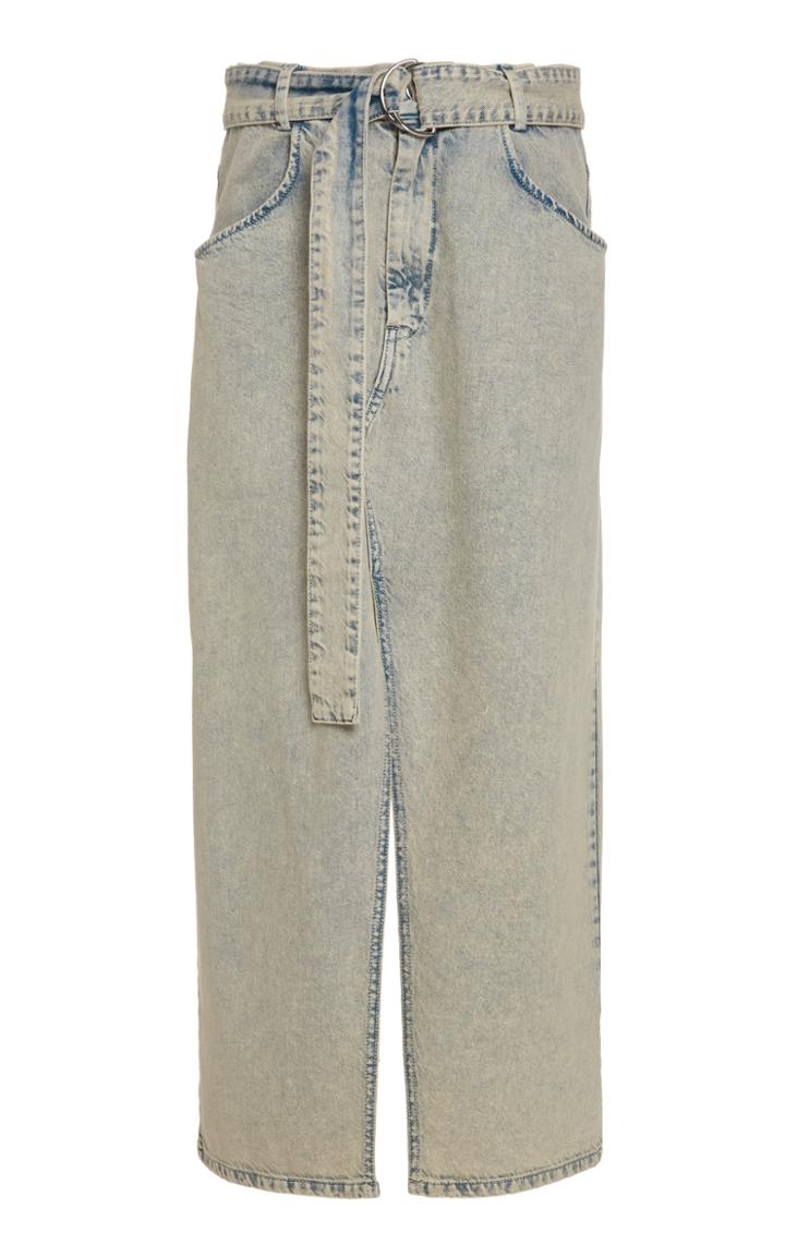 Proenza Schouler Split Denim Skirt