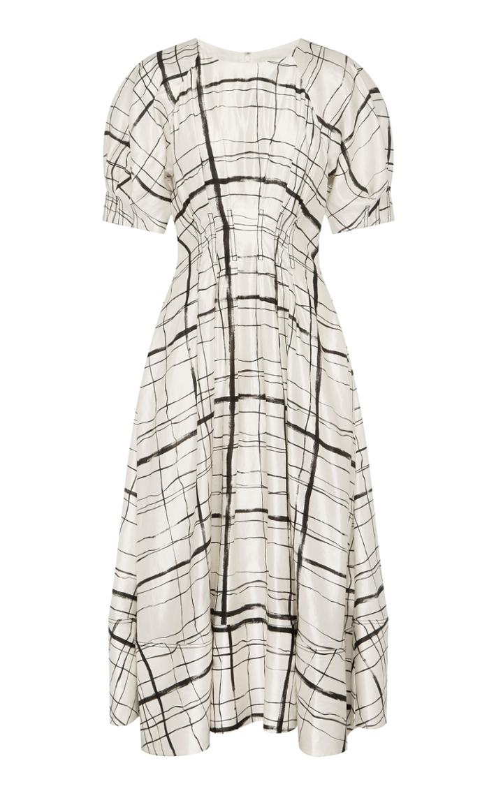 Moda Operandi Aje Infinite Linen-blend Dress