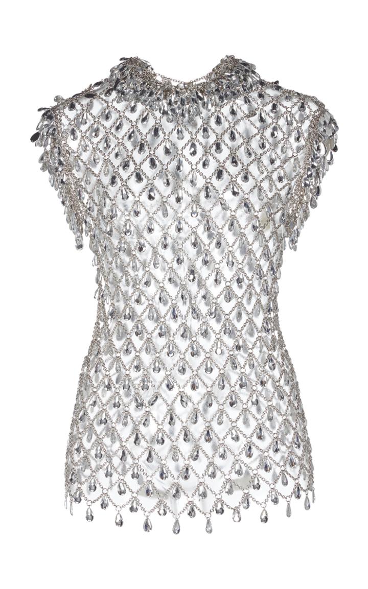 Paco Rabanne Crystal Pendants Metal Top