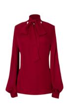 Moda Operandi Andres Otalora Aires Pussy-bow Silk Blouse