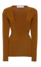 Moda Operandi Proenza Schouler Pswl Bandage Knit V-neck Pullover Size: Xs