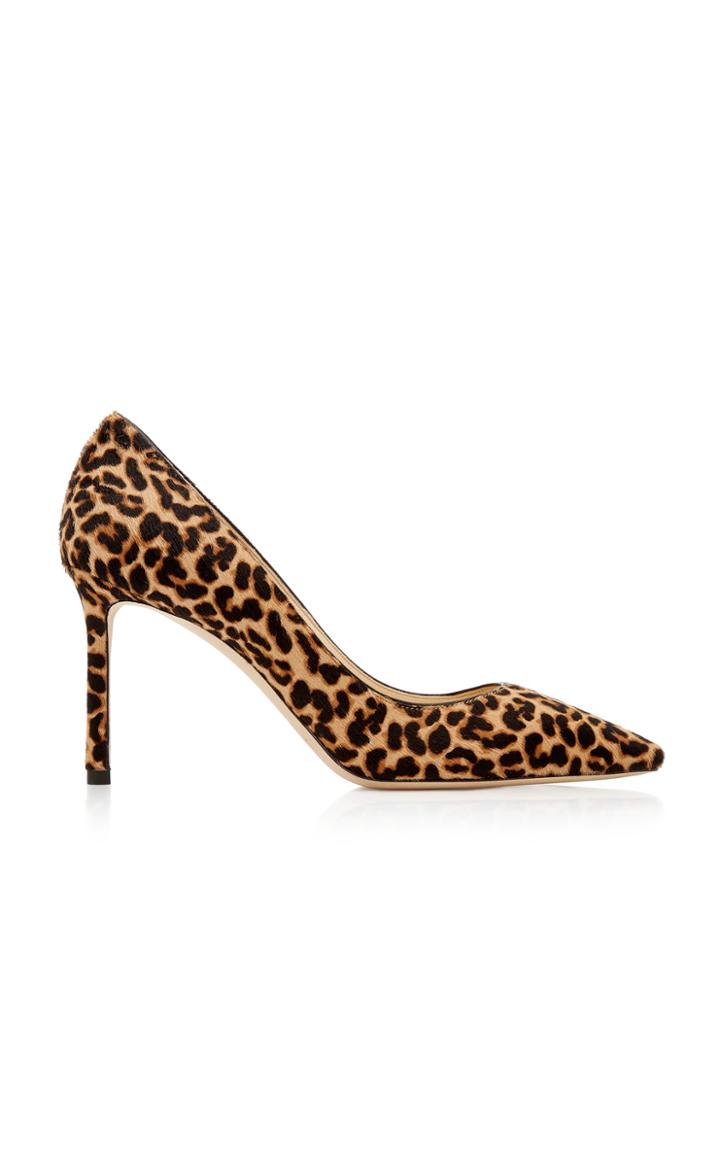 Jimmy Choo Romy Printed Calf Hair Pumps
