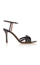 Malone Souliers Terry Crystal Leather Sandals