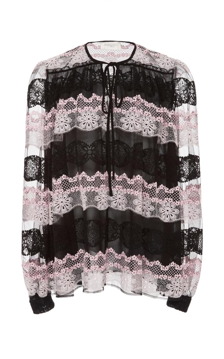 Giambattista Valli Long Sleeve Blouse