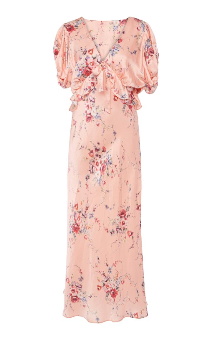 Loveshackfancy Lillian Silk Dress
