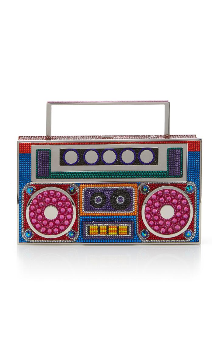 Judith Leiber Couture Brooklyn Mookie Boom Box Bag