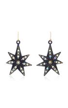 Lulu Frost Orana Gold-plated Crystal Star Earrings