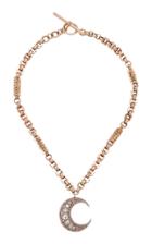 Toni + Chlo Goutal Antique-gold Diamond Necklace