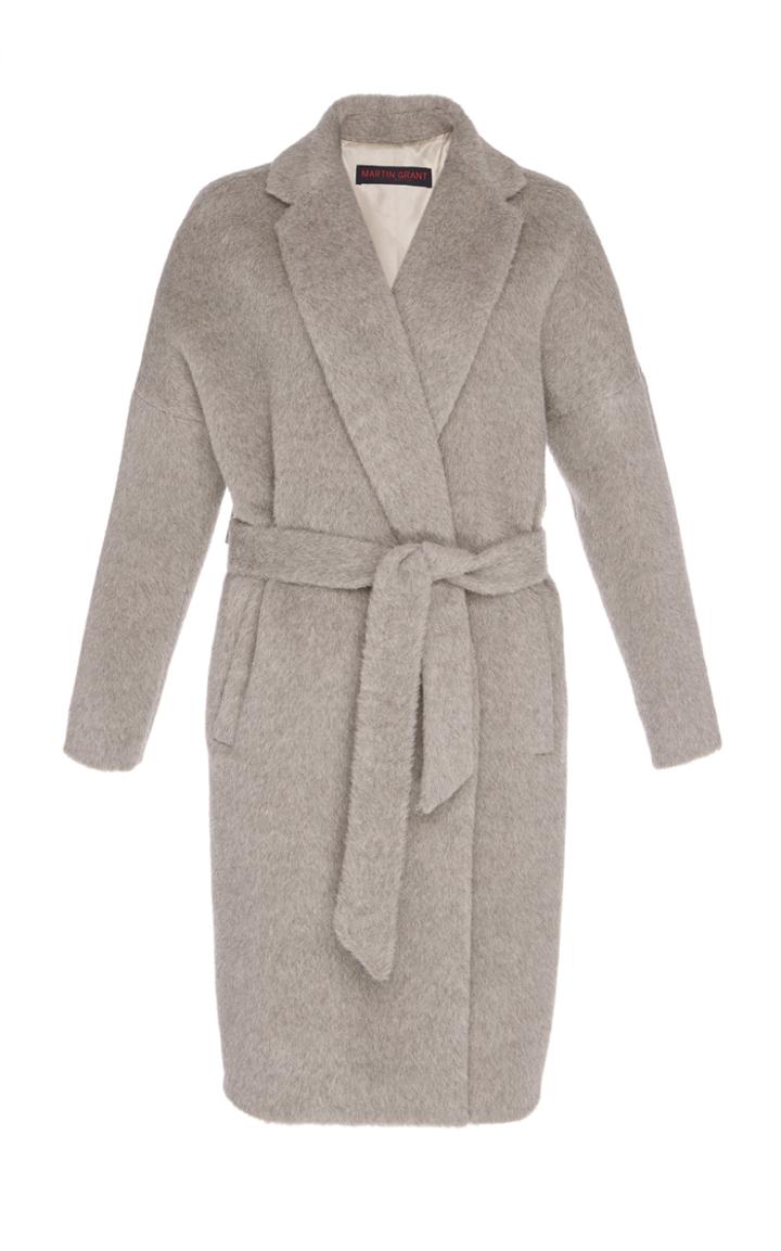 Martin Grant Alpaca And Wool-blend Cardigan Coat