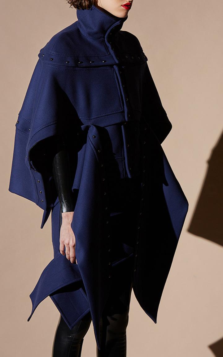 Antonio Berardi Asymmetrical Cape Coat