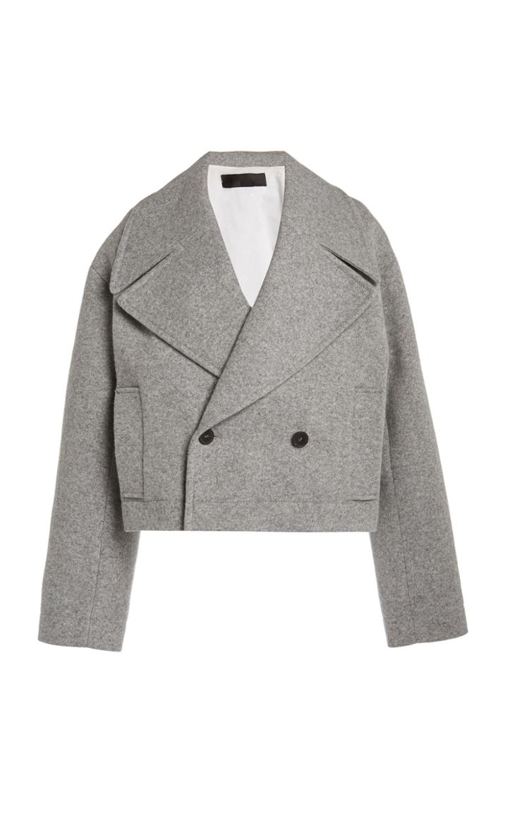 Moda Operandi Haider Ackermann Short Caban Cropped Coat