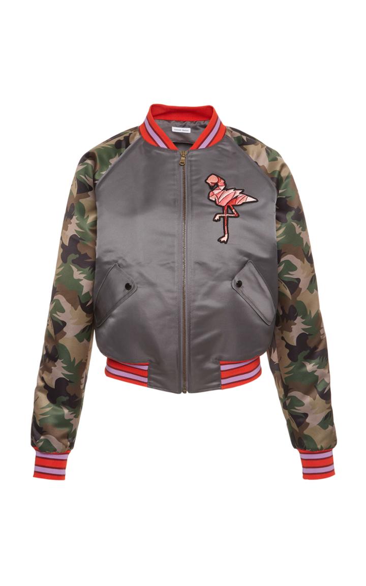 Tomas Maier Duchesse Camo Bomber