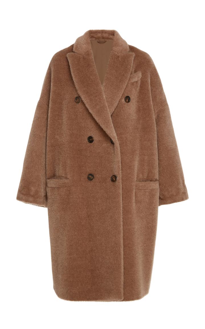 Brunello Cucinelli Oversized Alpaca-blend Coat