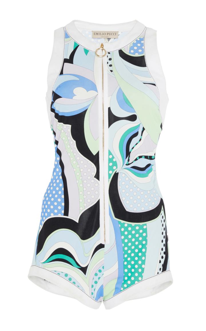 Emilio Pucci Printed Romper