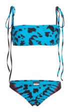 Proenza Schouler Tie-dyed Bandeau Bikini Set