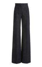 Moda Operandi Victoria Beckham Raw Denim High-rise Flared-leg Jeans