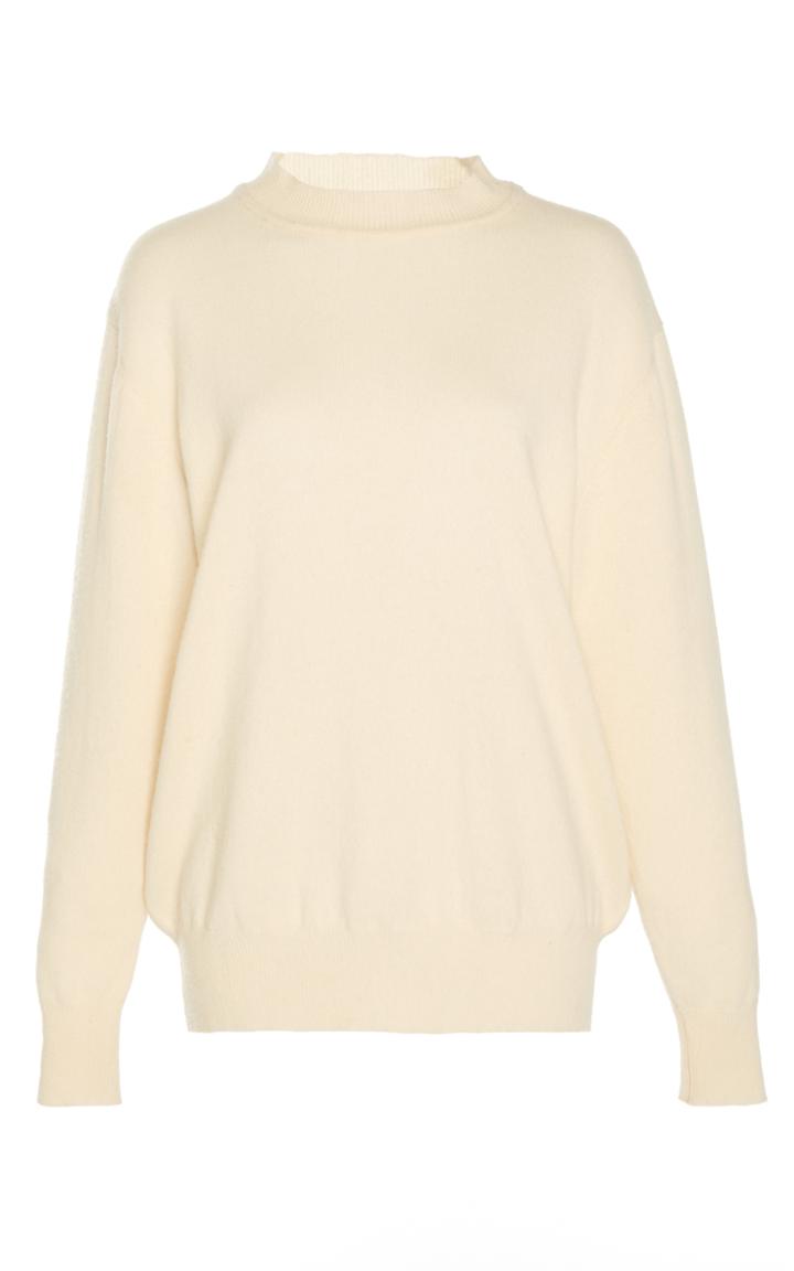 Ryan Roche Cashmere Simple Sweater