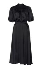 Rochas Oylanlusso Double Silk-satin Dress