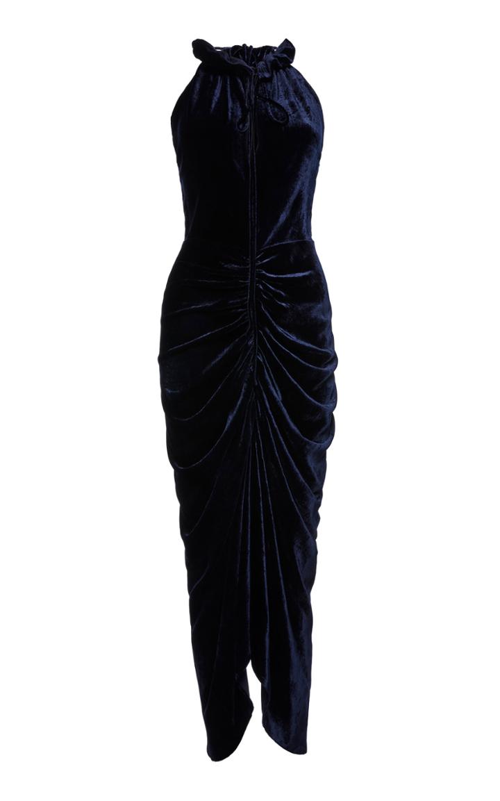 Magda Butrym Hilo Velvet Dress