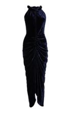 Magda Butrym Hilo Velvet Dress