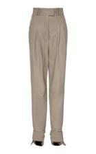 Moda Operandi Proenza Schouler Tie-detailed Leather Trousers Size: 0
