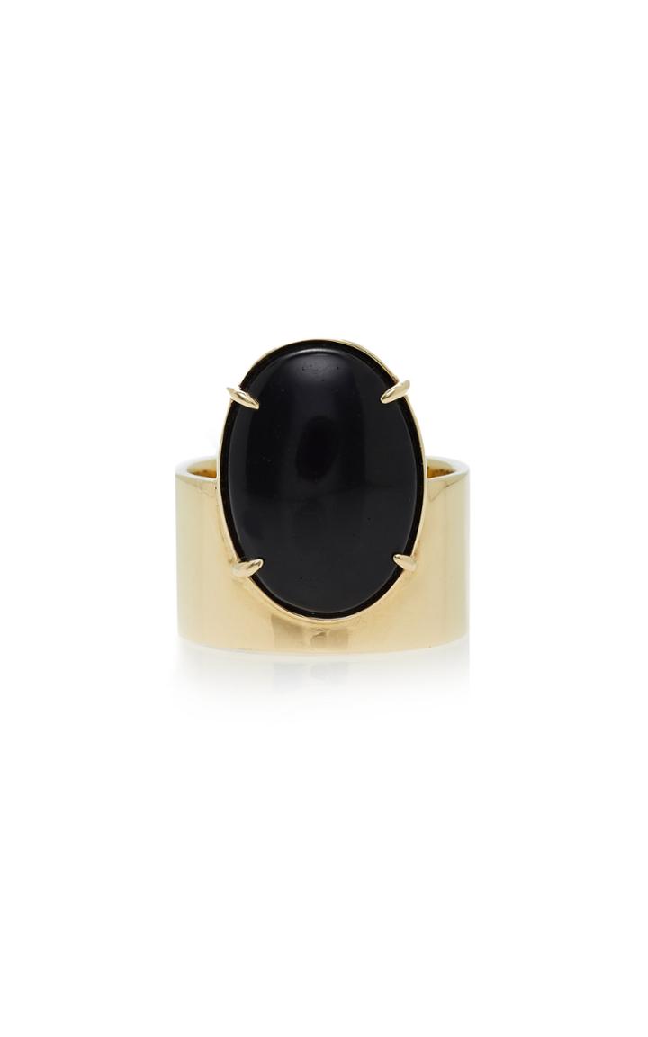 Wwake One-of-a-kind Black Jasper Monolith Ring