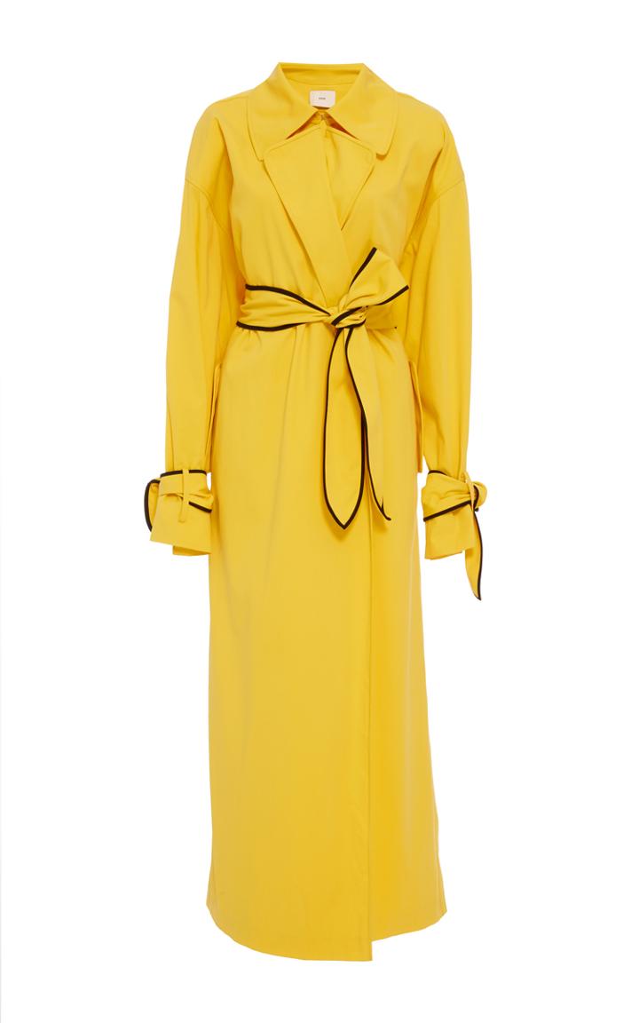 Edun Cotton Gabardine Trench Coat