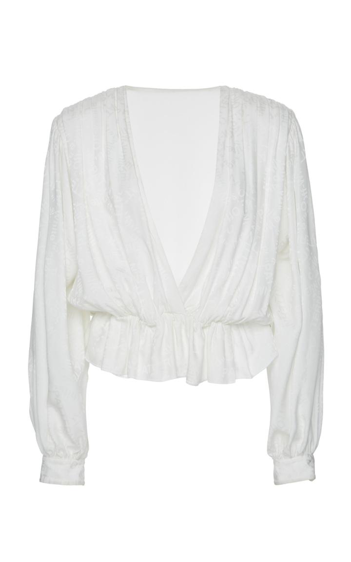 Off-white C/o Virgil Abloh V-neck 80's Shirt