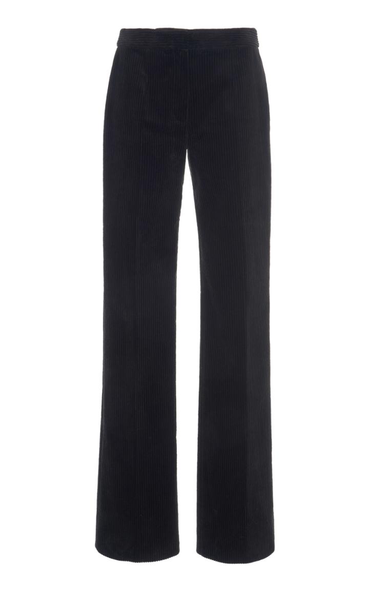 Agnona Velvet Corduroy New Flared Pants