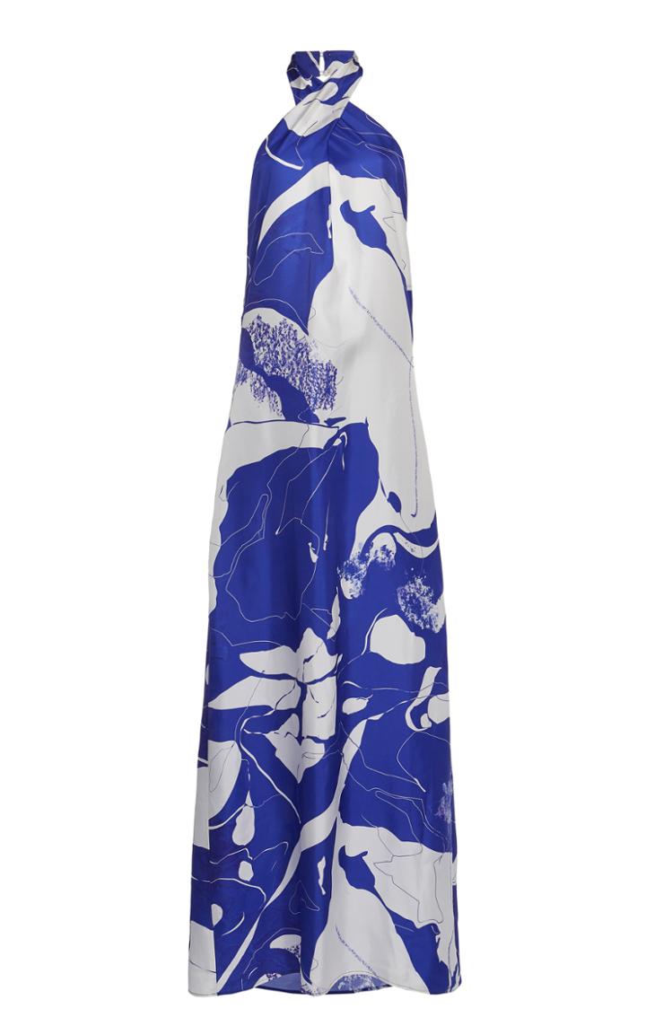 Moda Operandi Christopher Esber Twisted Halter Neck Column Dress