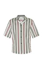 Acne Studios Simon Striped Cotton-blend Shirt