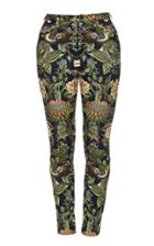 Lena Hoschek Printed Stretch-cotton Skinny Pants
