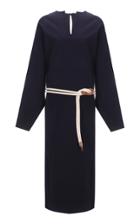 Moda Operandi Le17 Septembre Belted Cotton-blend Midi Dress