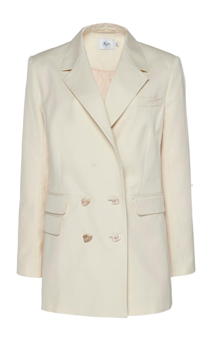Moda Operandi Aje Prima Double-breasted Cotton Blazer Size: 4