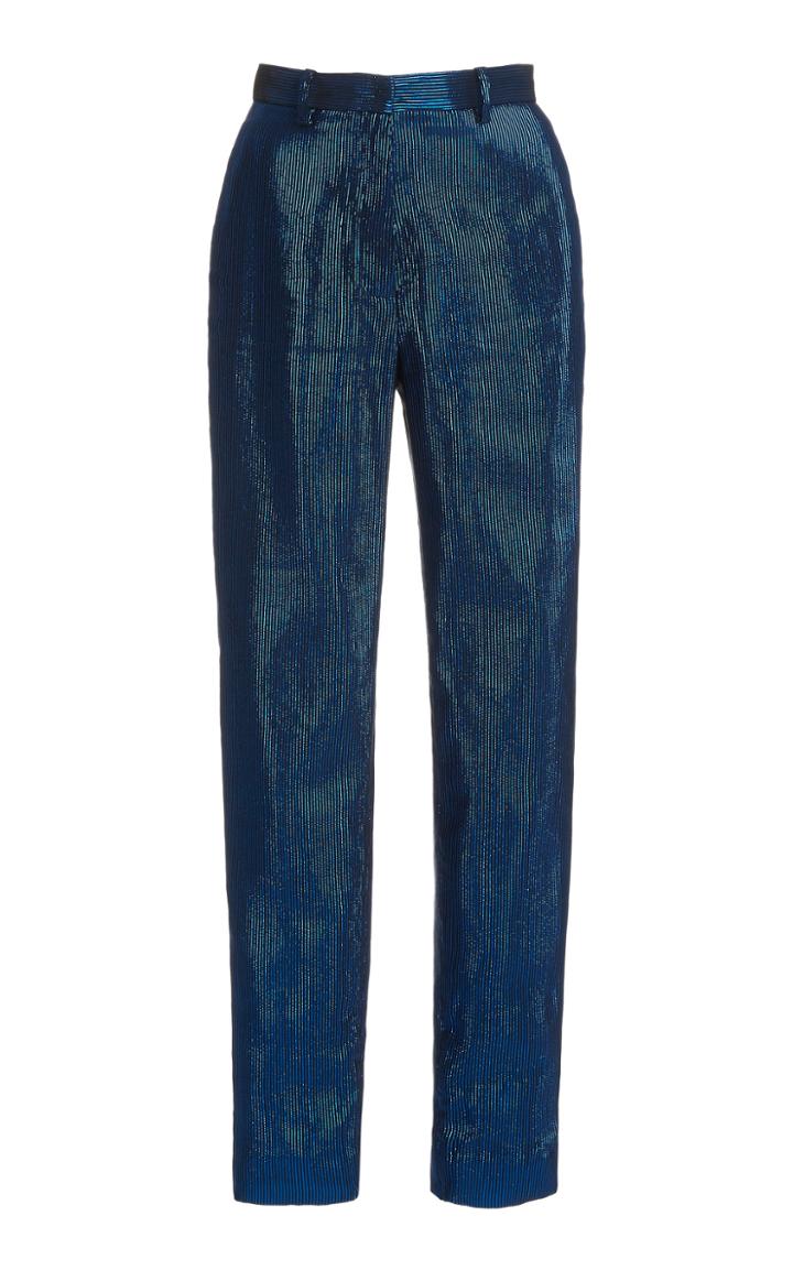 Moda Operandi Semsem Lam High-rise Slim Trousers