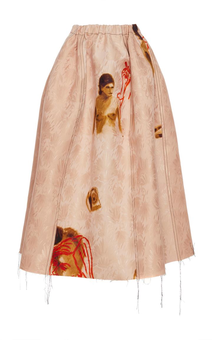 Marni Motif Midi Skirt