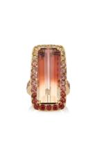 Katherine Jetter One-of-a-kind Baguette Tourmaline Ring