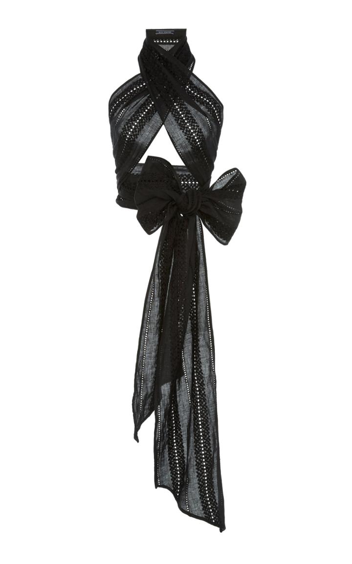 Mds Stripes Everything Eyelet Scarf