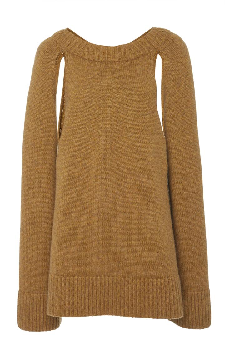 Khaite Liz Cutout Cashmere Sweater