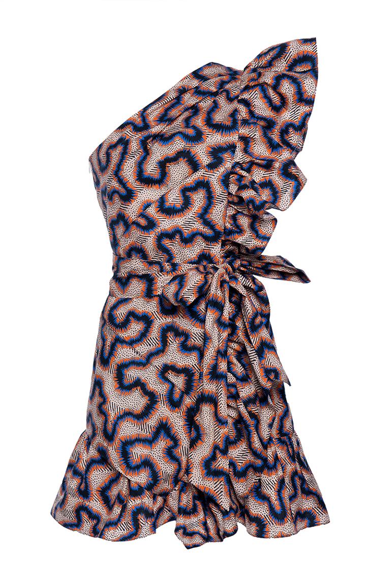 Isabel Marant Lavern One Shoulder Dress