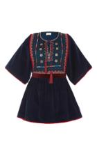 Talitha Tribal Embroidered Tie Back Blouse