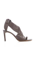 Tibi Axel Tie-detailed Leather Sandals