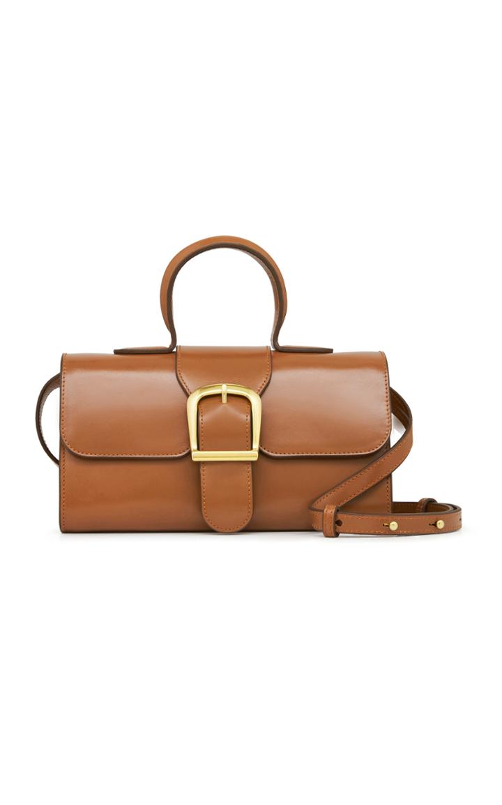 Moda Operandi Rylan Small Classic Leather Top Handle Bag