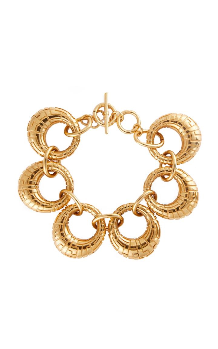 Moda Operandi Leda Madera Geena Gold-plated Brass Bracelet