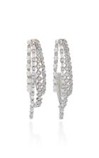 Colette Jewelry Mesh 18k White Gold Ear Cuff