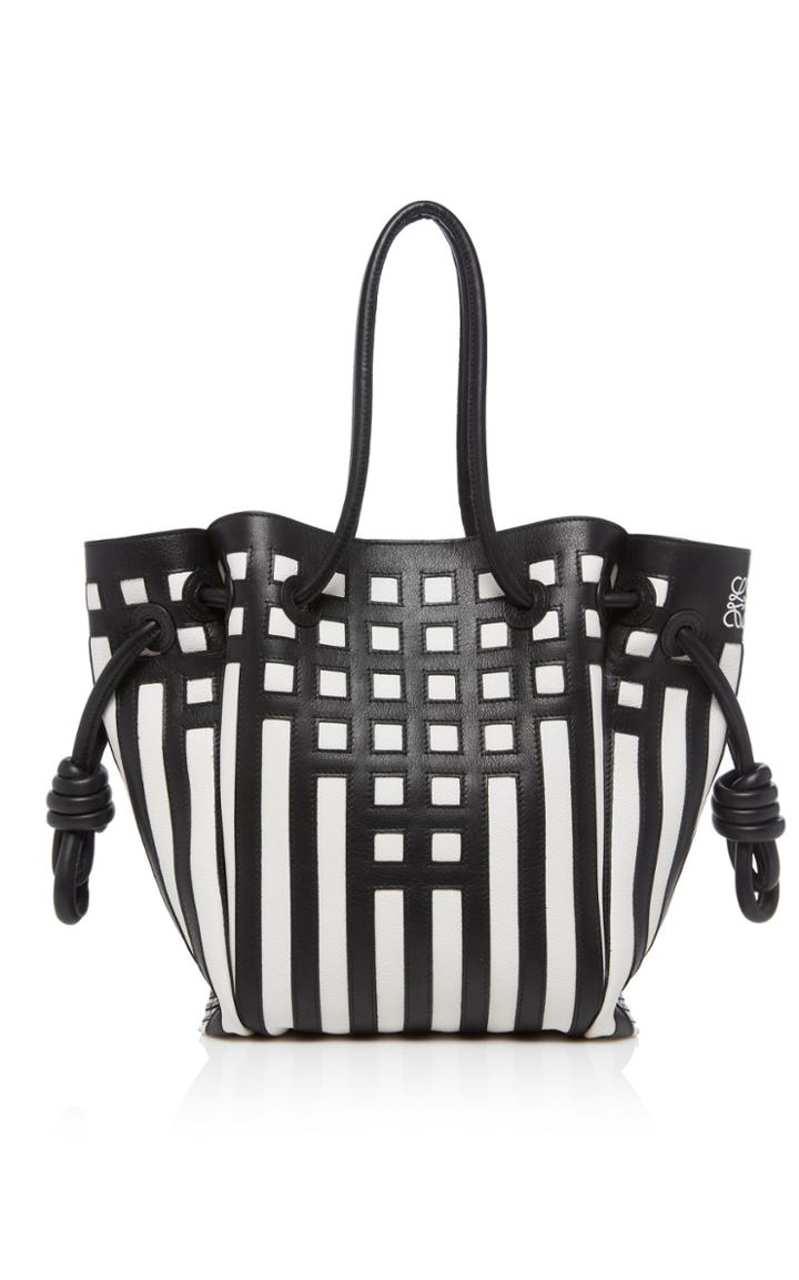 Loewe Flamenco Two-tone Leather Tote
