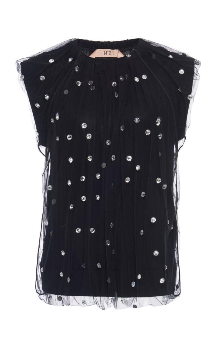 N 21 N&deg;21 Marta Wool Knit Sleeveless Top